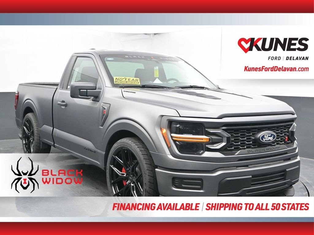 New 2025 Ford F-150 SCA Black Widow SR Supercharged Truck Regular Cab