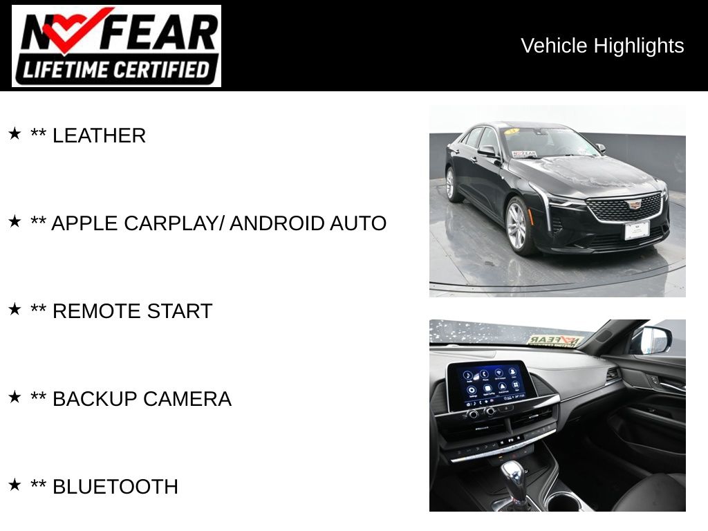Certified 2024 Cadillac CT4 Luxury with VIN 1G6DA5RK0R0125614 for sale in Delavan, WI