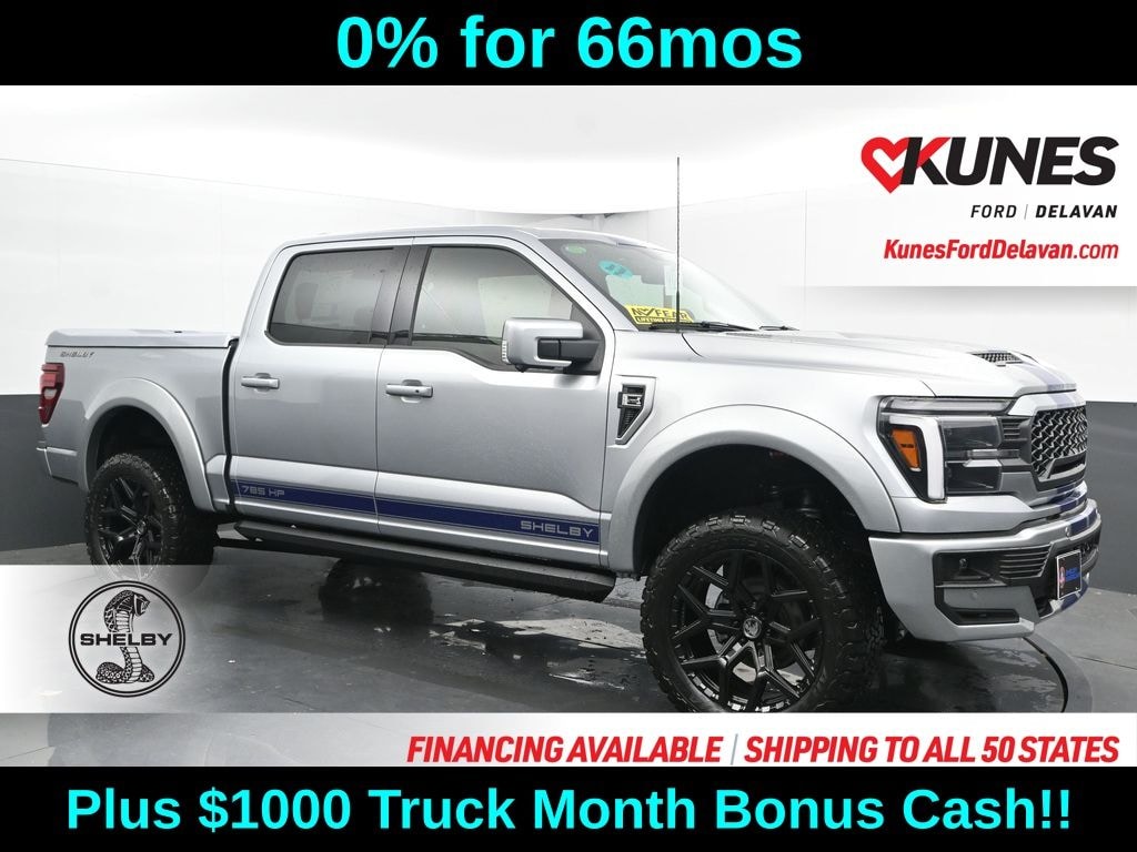 New 2025 Ford F-150 Shelby Supercharged 785+HP Truck SuperCrew Cab