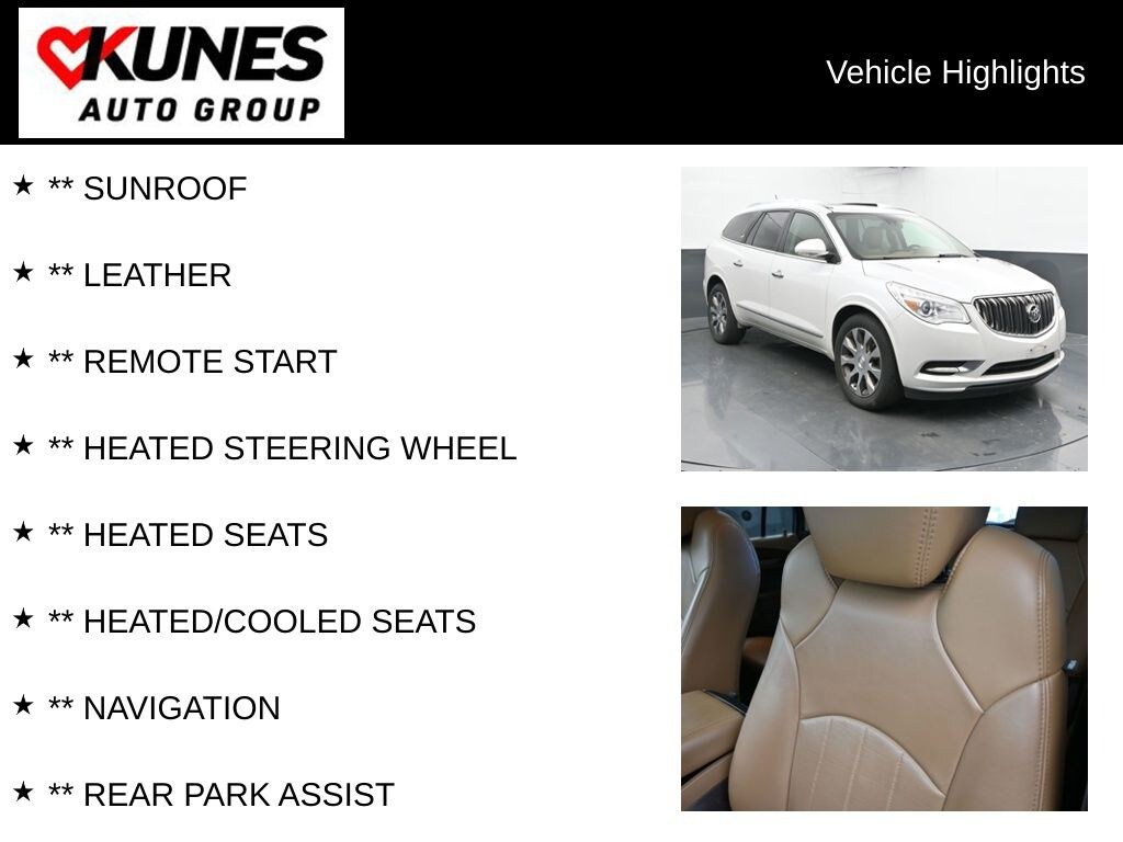 Used 2016 Buick Enclave Premium Group SUV