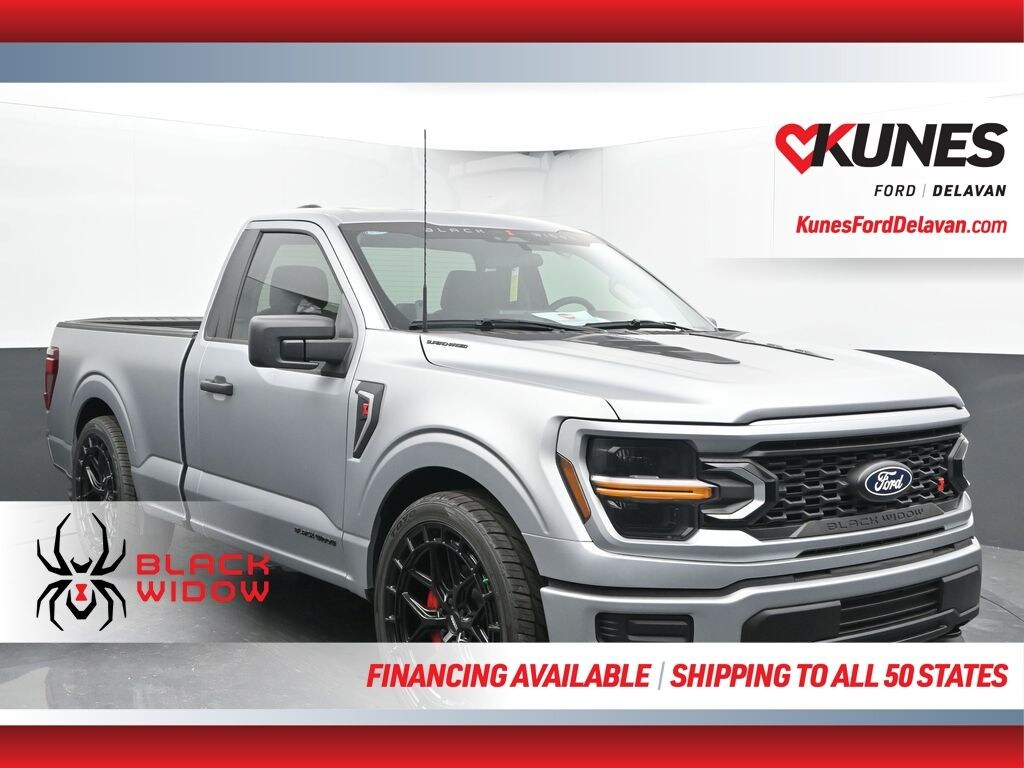 New 2025 Ford F-150 SCA Black Widow SR Supercharged Truck Regular Cab