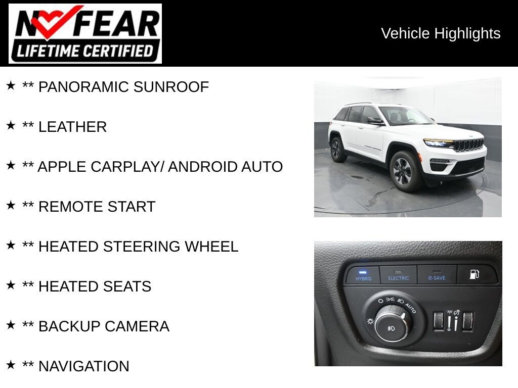 Certified 2024 Jeep Grand Cherokee 4xe 4xe SUV
