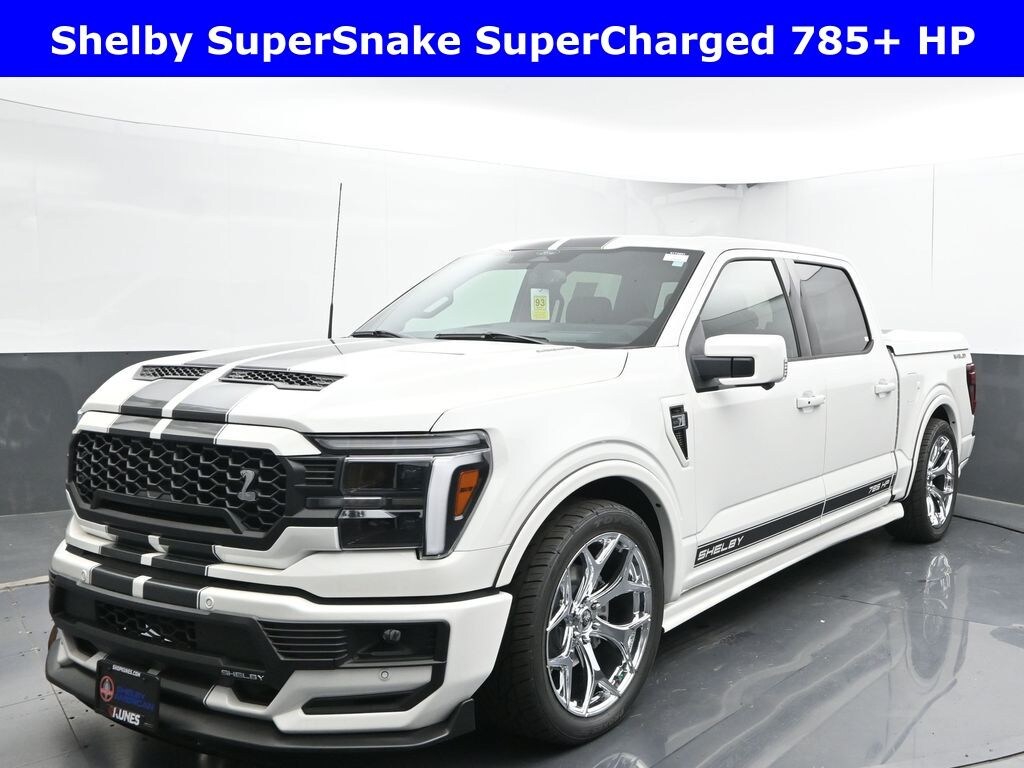 New 2025 Ford F-150 Shelby Supersnake Supercharged 785+HP Truck SuperCrew Cab