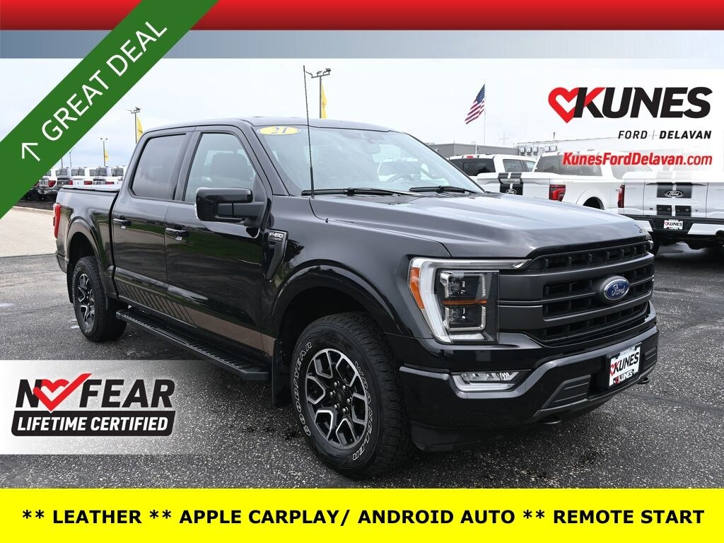 Certified 2021 Ford F-150 Lariat Truck SuperCrew Cab