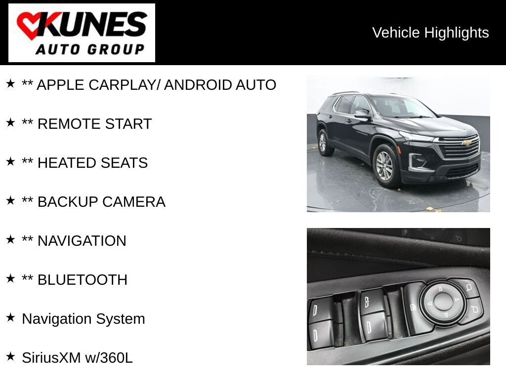 Used 2023 Chevrolet Traverse LT 1LT SUV