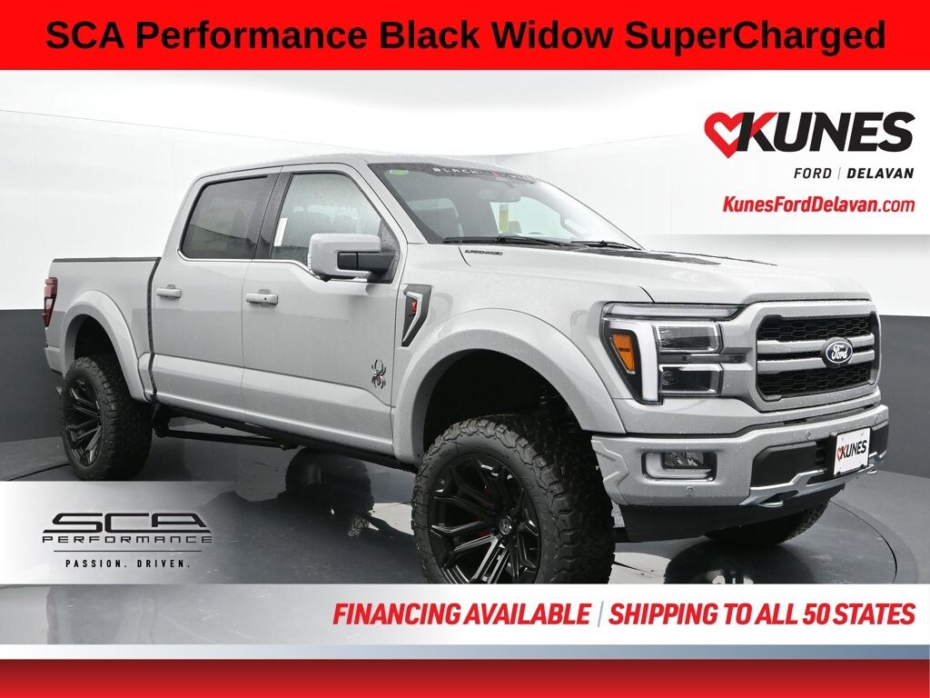 New 2024 Ford F-150 SCA Black Widow Supercharged Truck SuperCrew Cab