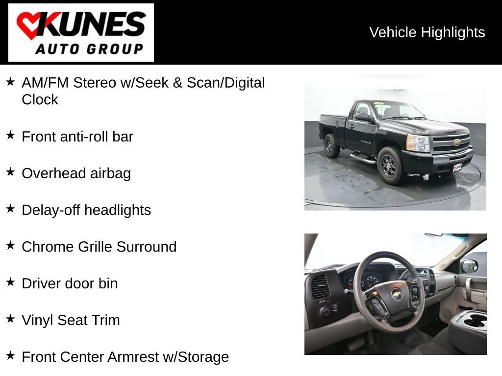 Used 2011 Chevrolet Silverado 1500 Work Truck Truck Regular Cab