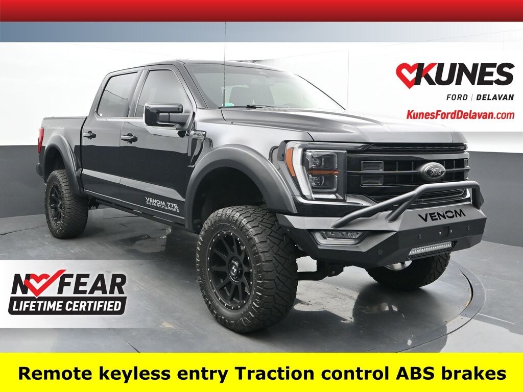 Certified 2022 Ford F-150 Hennessey Venom 775+HP Truck SuperCrew Cab