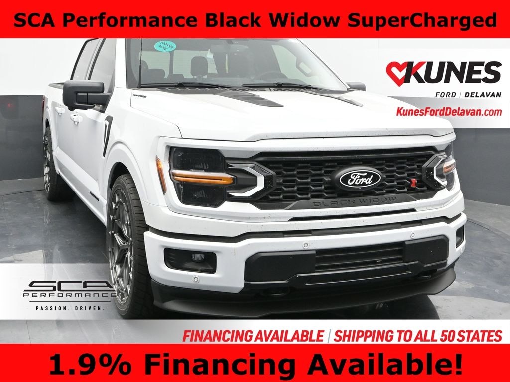 New 2024 Ford F-150 SCA Black Widow Supercharged Truck SuperCrew Cab