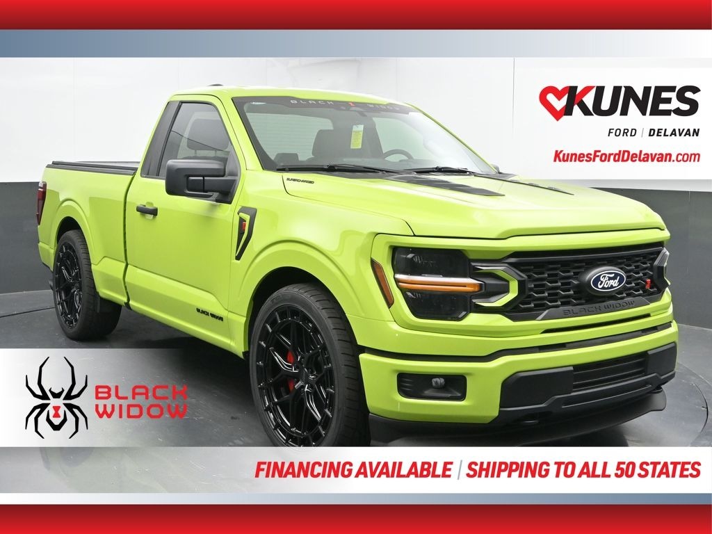 New 2025 Ford F-150 SCA Black Widow SR Supercharged Truck Regular Cab