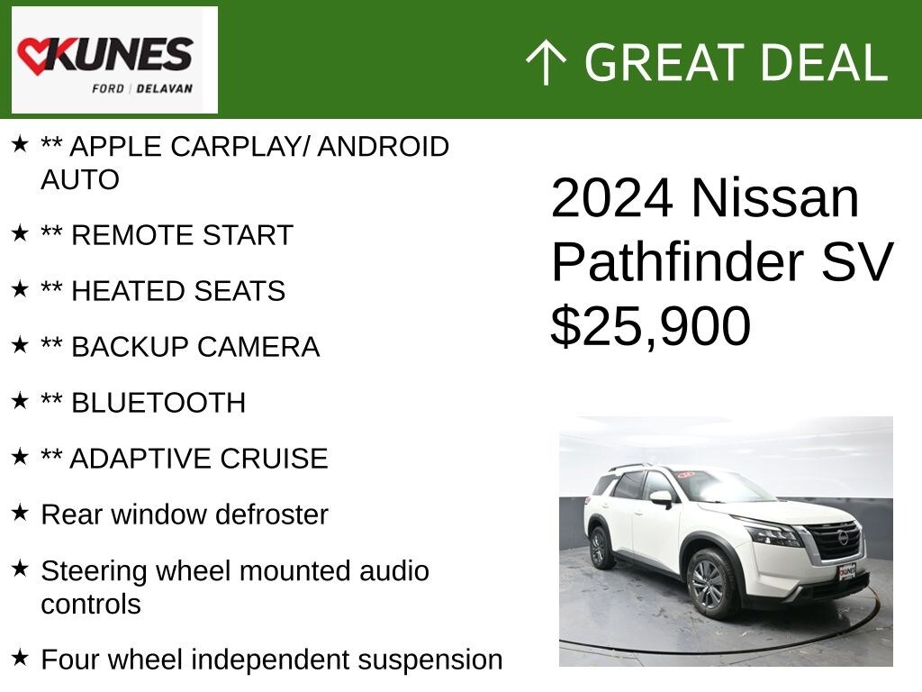 Certified 2024 Nissan Pathfinder SV SUV