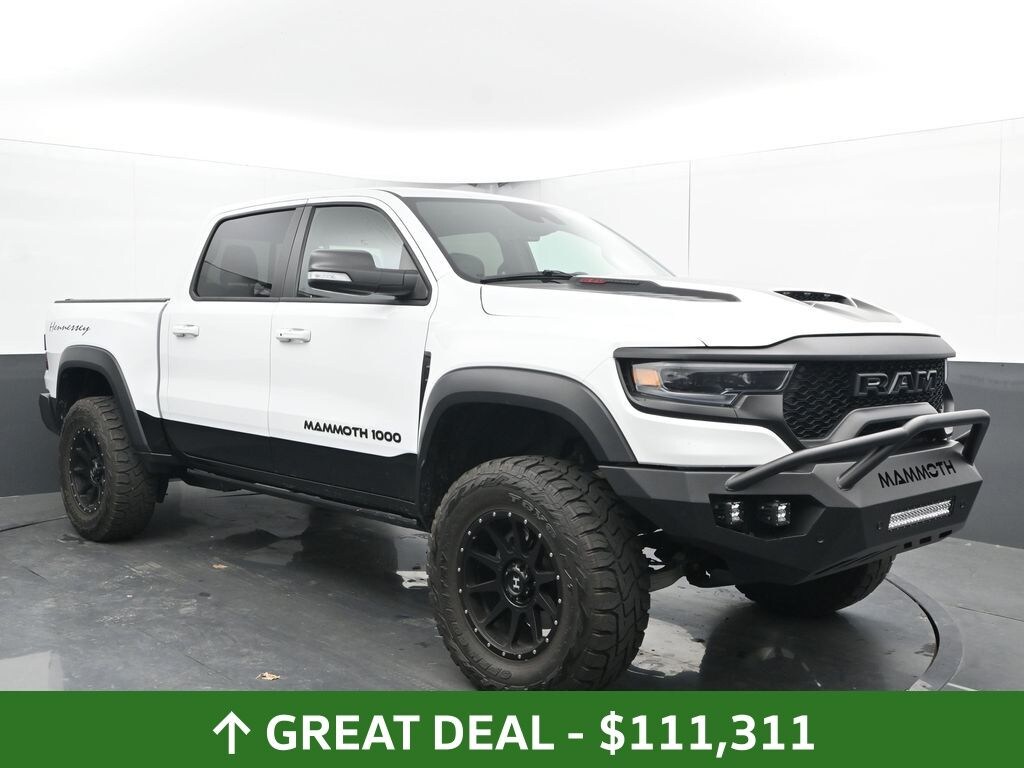 Certified 2022 Ram 1500 TRX Hennessey Mammoth 1000 Truck Crew Cab