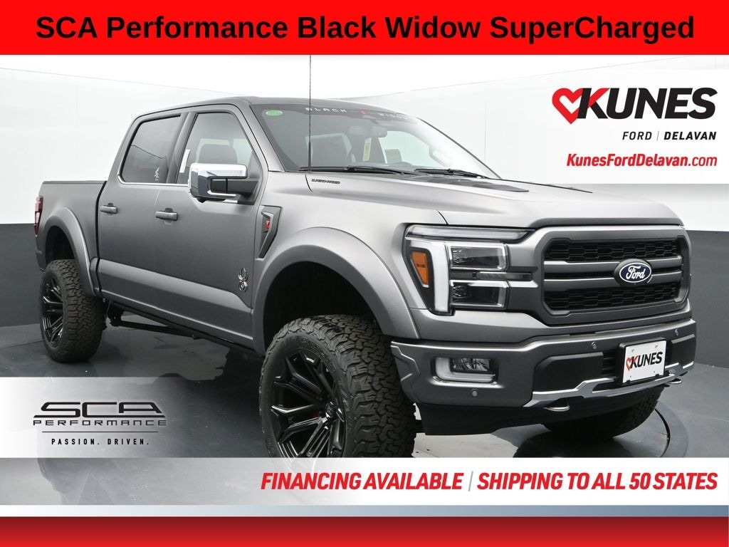 New 2024 Ford F-150 SCA Black Widow Supercharged Truck SuperCrew Cab