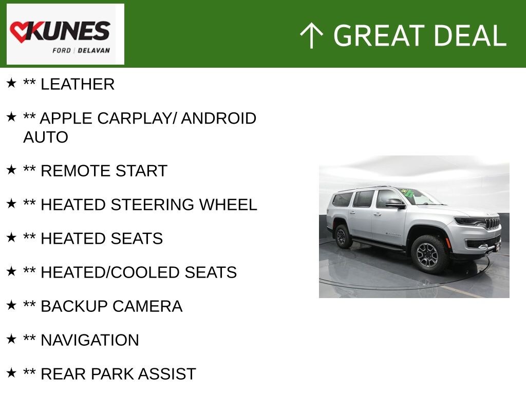 Used 2024 Jeep Wagoneer L Series II SUV