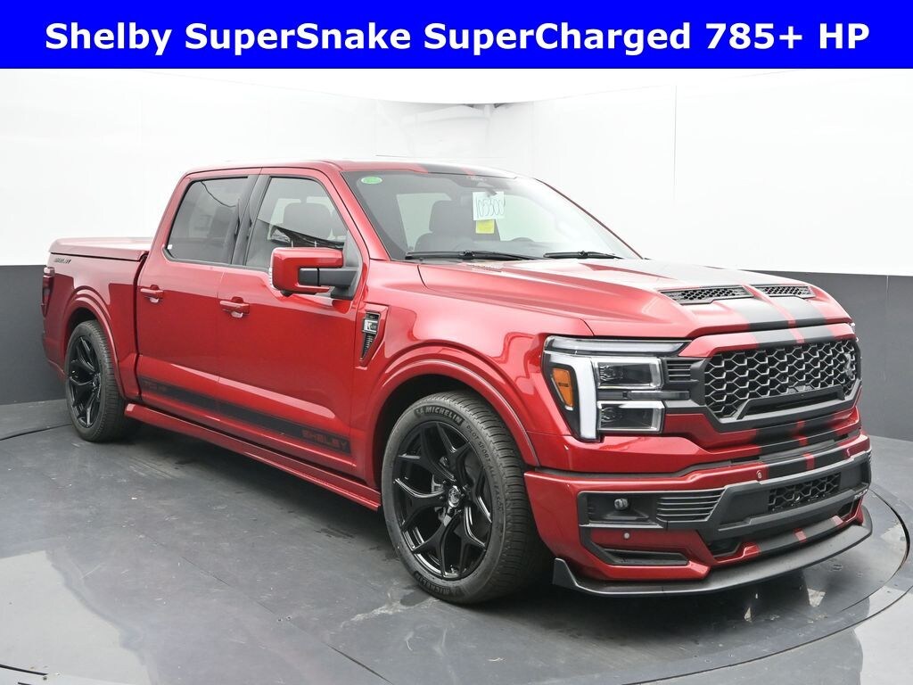 New 2025 Ford F-150 Shelby Supersnake Supercharged 785+HP Truck SuperCrew Cab