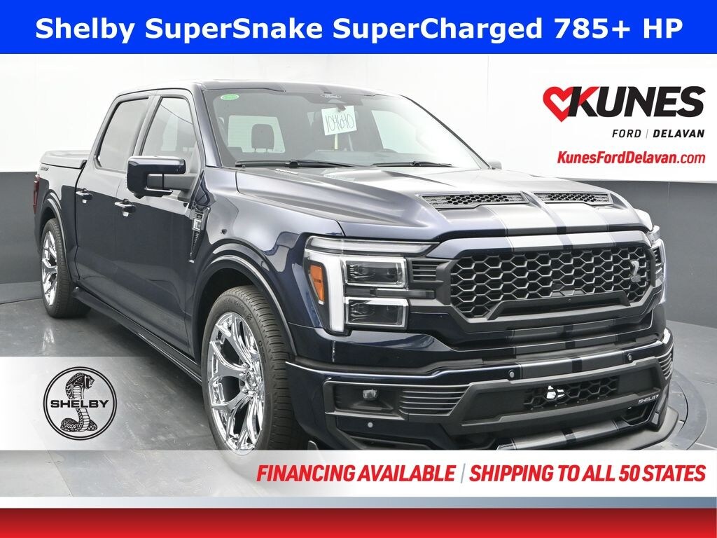 New 2025 Ford F-150 Shelby Supersnake Supercharged 785+HP Truck SuperCrew Cab