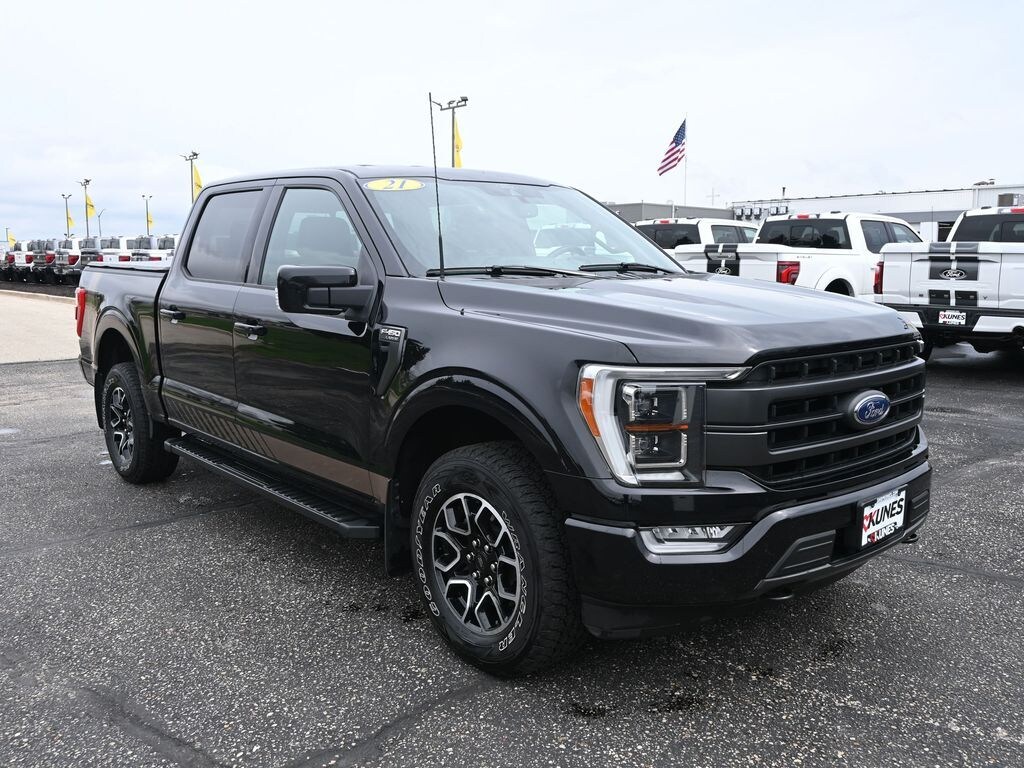 Certified 2021 Ford F-150 Lariat Truck SuperCrew Cab