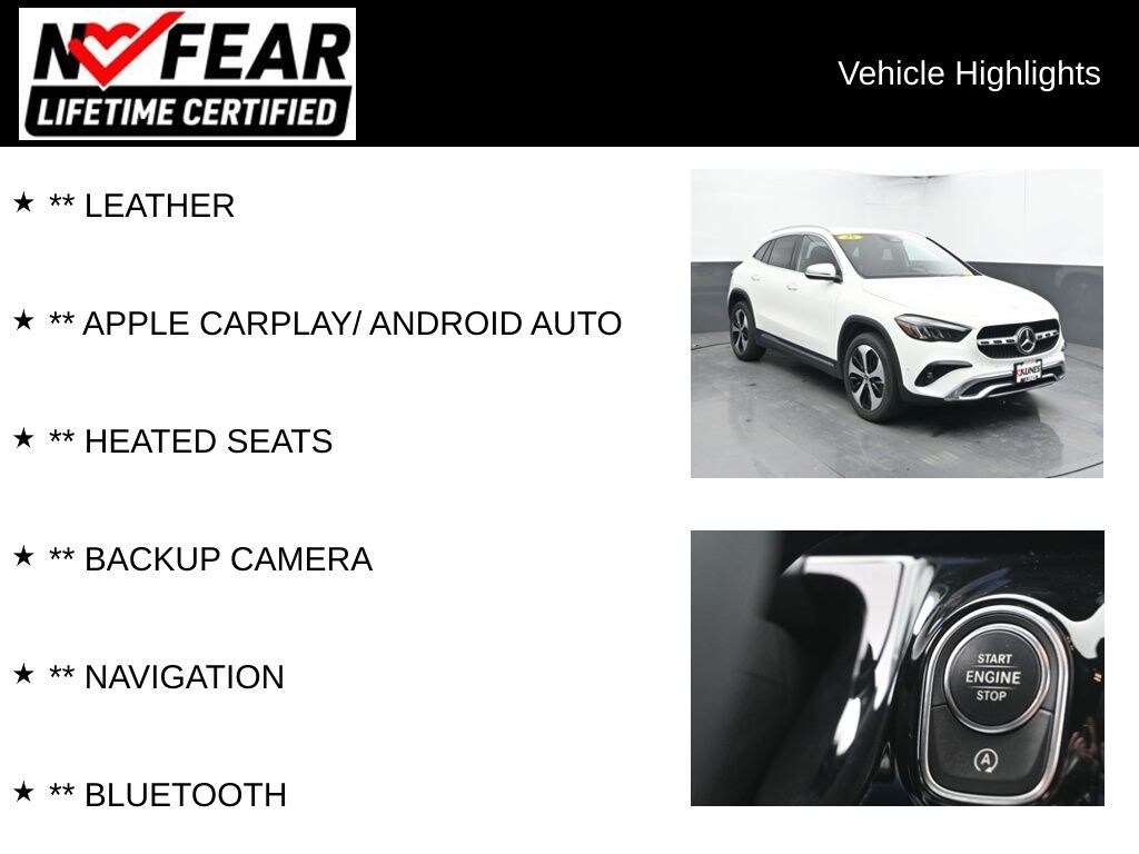 Certified 2025 Mercedes-Benz GLA 250 GLA 250 SUV