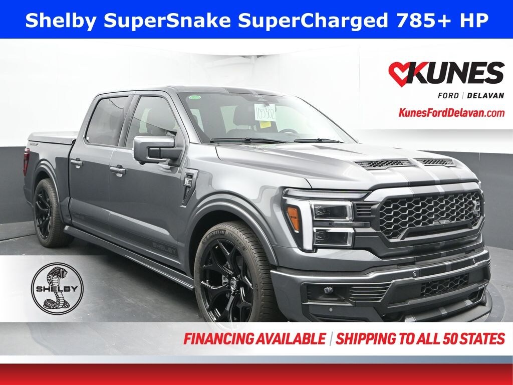 New 2025 Ford F-150 Shelby Supersnake Supercharged 785+HP Truck SuperCrew Cab