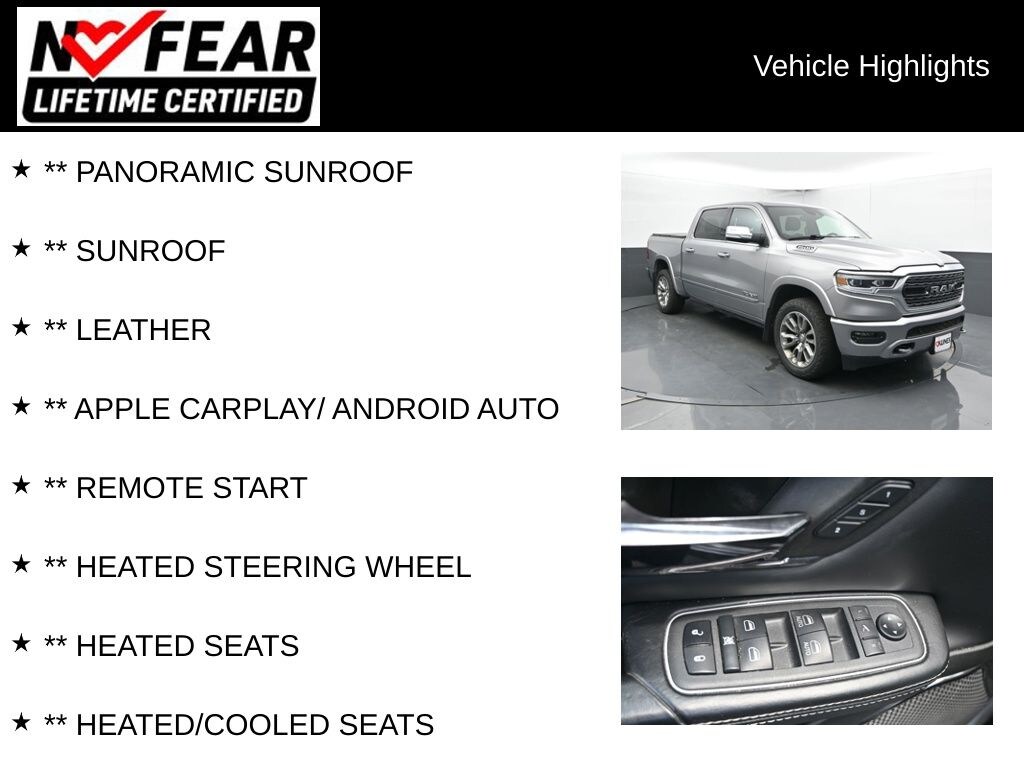 Certified 2022 Ram 1500 Limited Truck Crew Cab