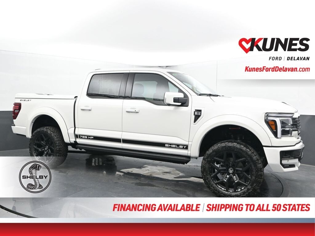 New 2025 Ford F-150 Shelby Supercharged 785+HP Truck SuperCrew Cab