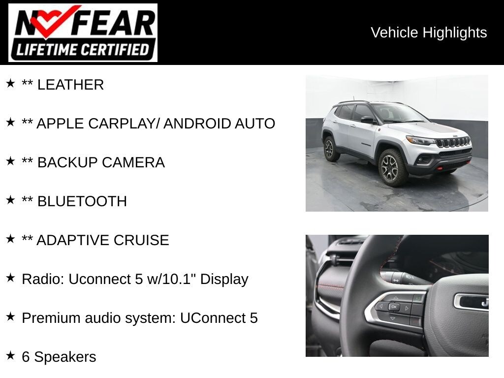 Used 2025 Jeep Compass Trailhawk SUV