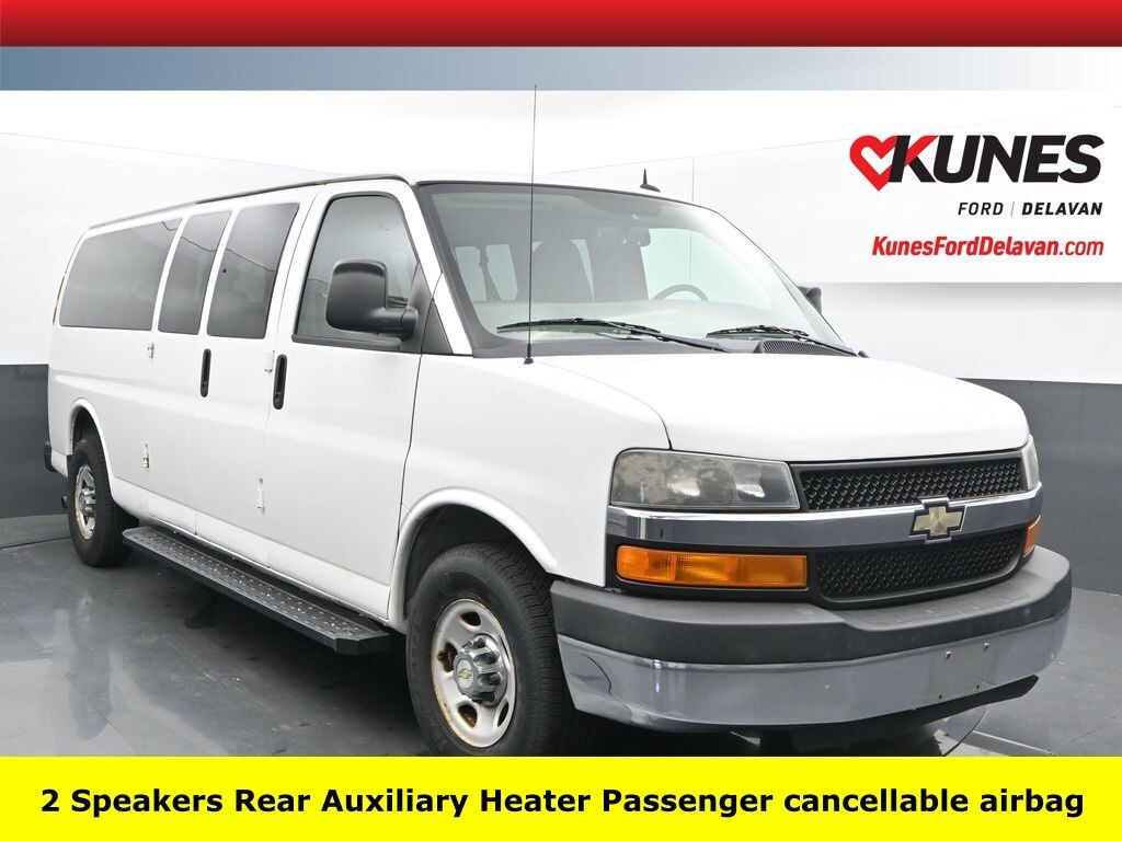 Used 2010 Chevrolet Express 3500 LT Passenger Van Extended Passenger Van