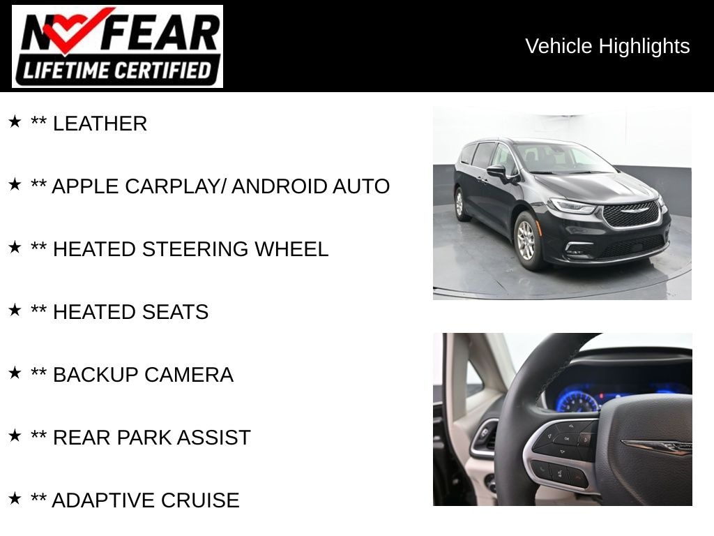 Used 2023 Chrysler Pacifica Touring L Van Passenger Van