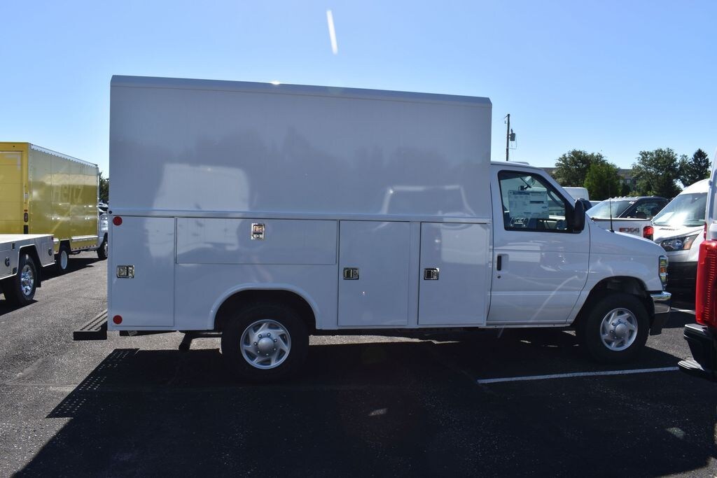 New 2025 Ford E-350 Cutaway Base Enclosed Service Body Truck