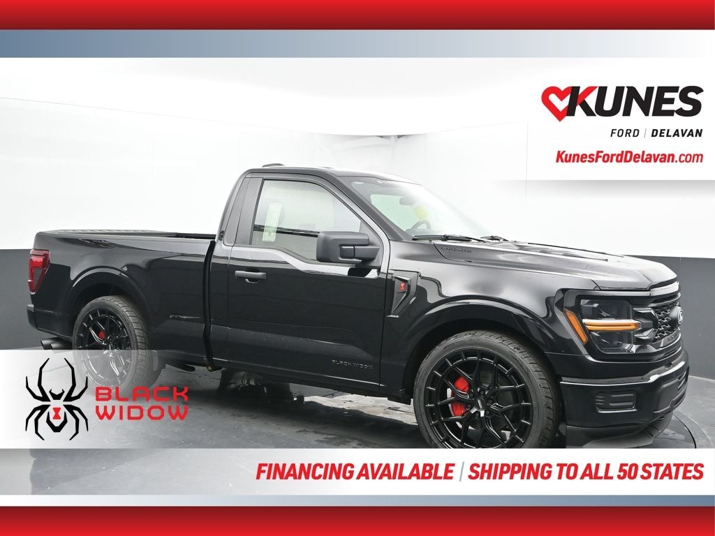 New 2025 Ford F-150 SCA Black Widow SR Supercharged Truck Regular Cab