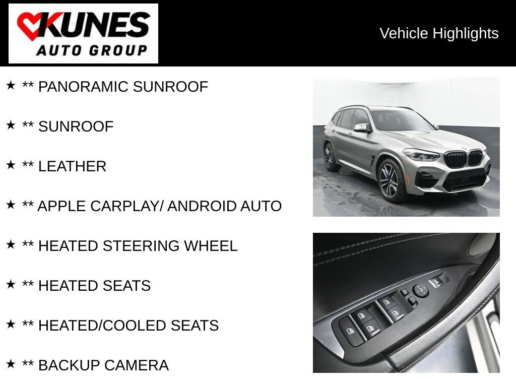 Used 2021 BMW X3 M M SUV