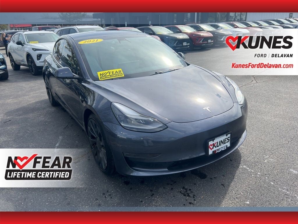 Used 2021 Tesla Model 3 Performance Sedan