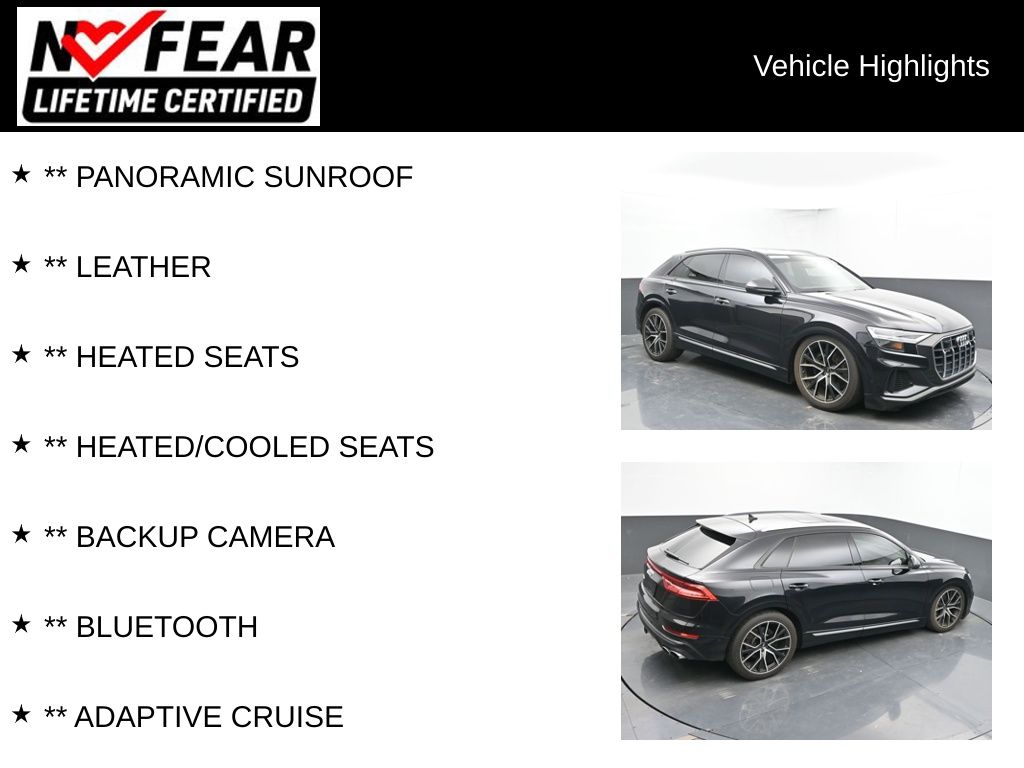 Certified 2021 Audi SQ8 Premium Plus with VIN WA1AWBF16MD020812 for sale in Delavan, WI