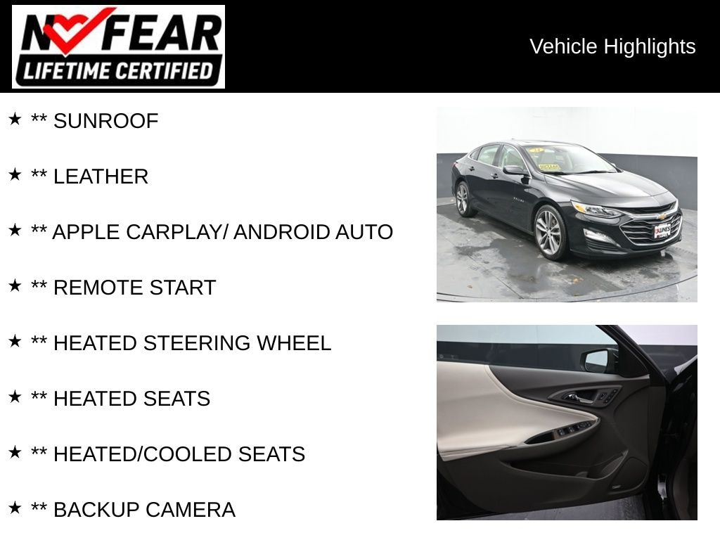 Used 2024 Chevrolet Malibu LT 2LT Sedan