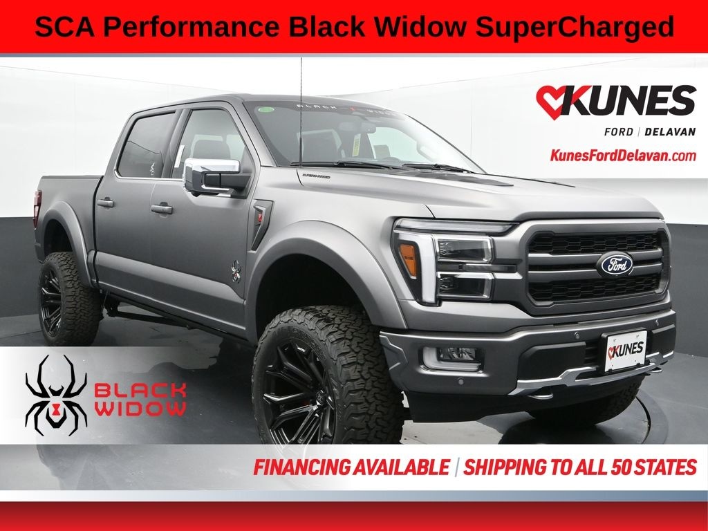 New 2024 Ford F-150 SCA Black Widow Supercharged Truck SuperCrew Cab
