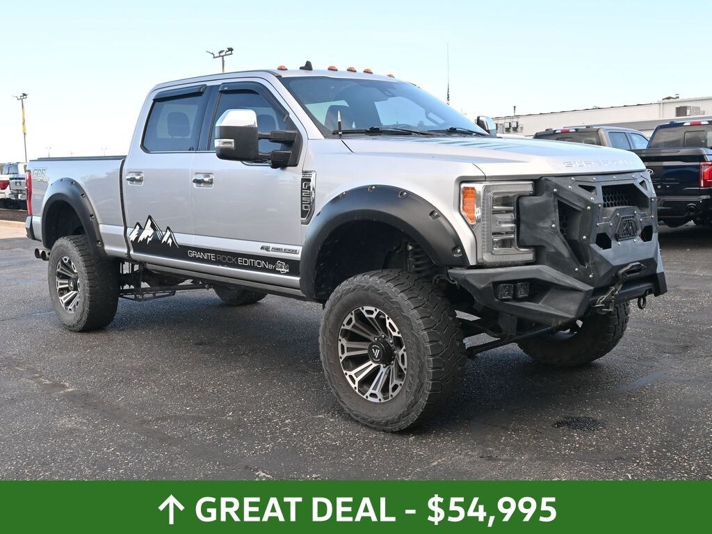Certified 2019 Ford F-250 Platinum Granite Rock Edition Truck Crew Cab