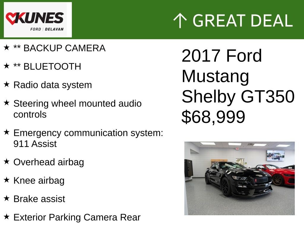 Used 2017 Ford Shelby GT350 Shelby GT350 Still HAS Orginal Packaging!! Coupe