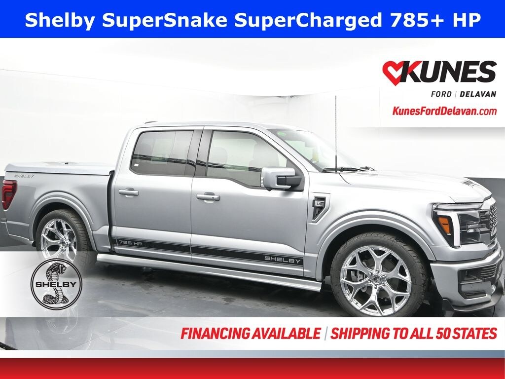 New 2025 Ford F-150 Shelby Supersnake Supercharged 785+HP Truck SuperCrew Cab