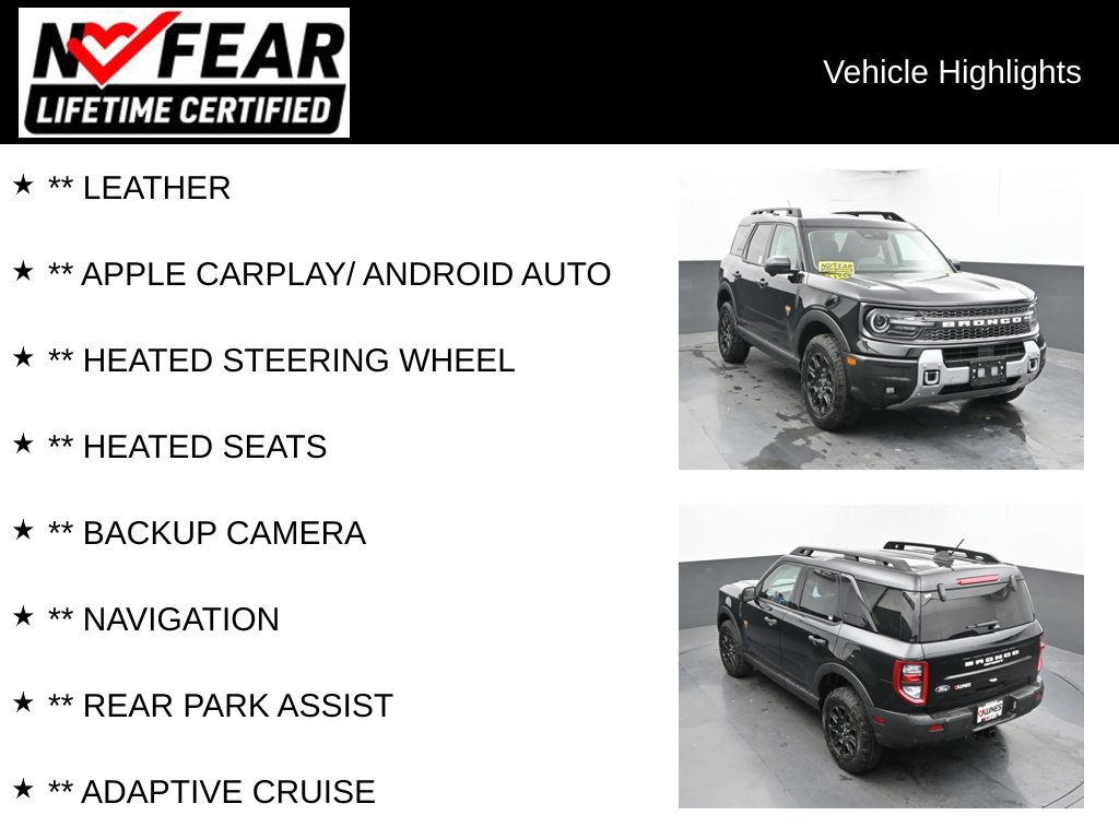 Used 2026 Ford Bronco Sport Badlands SUV