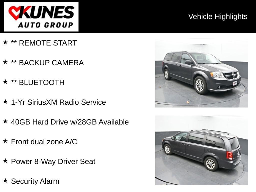 Used 2018 Dodge Grand Caravan SXT Van Passenger Van