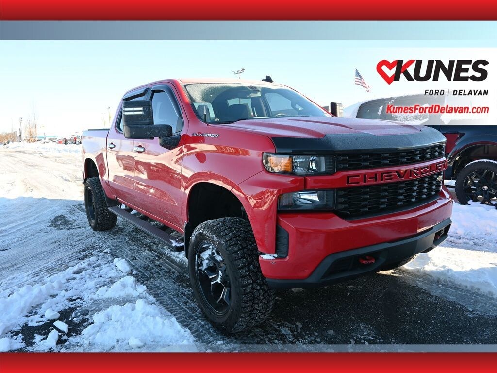 Used 2019 Chevrolet Silverado 1500 Custom Truck Crew Cab