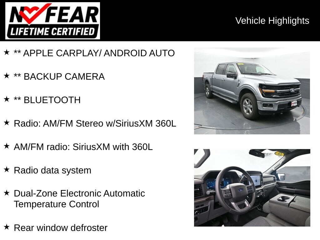 Certified 2025 Ford F-150 XLT Truck SuperCrew Cab