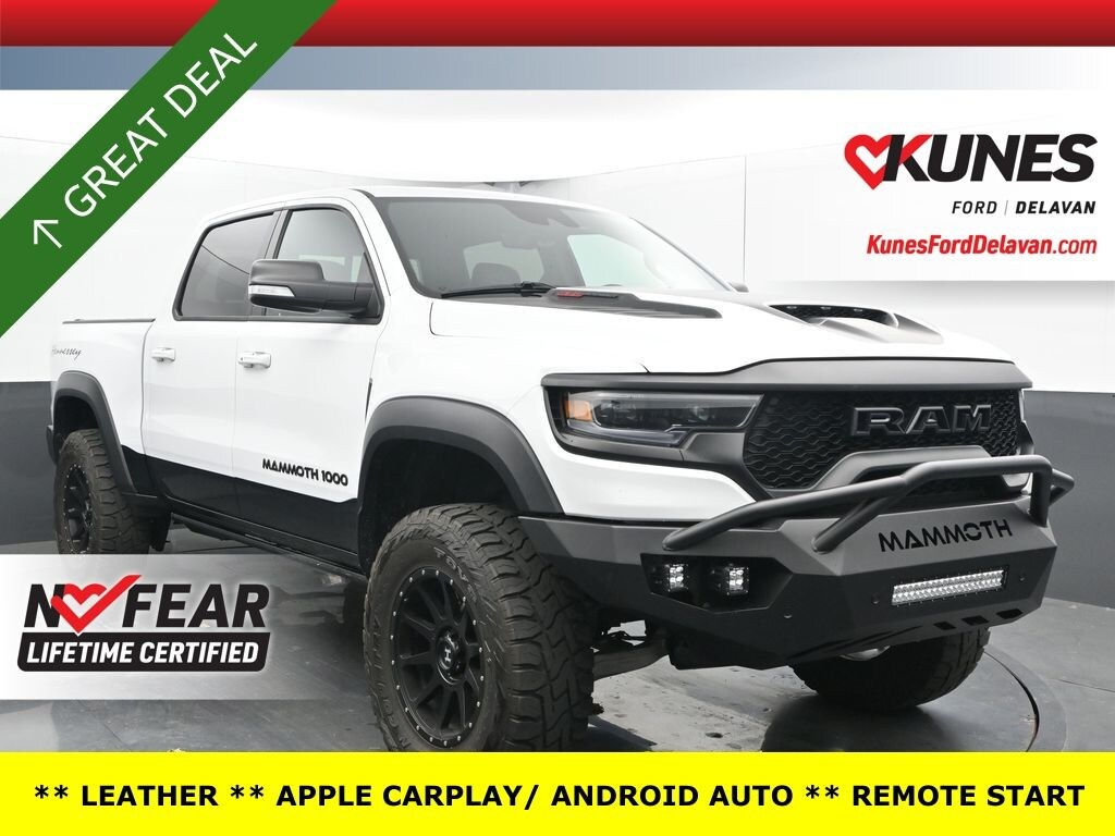 Certified 2022 Ram 1500 TRX Hennessey Mammoth 1000 Truck Crew Cab