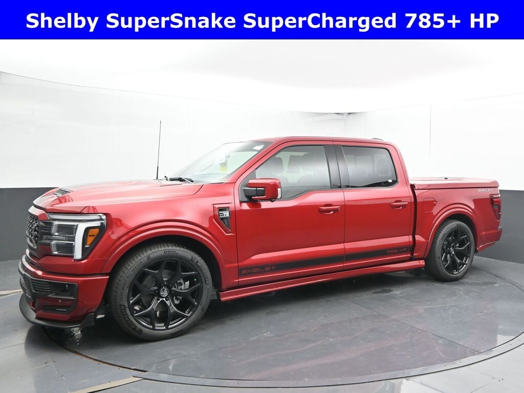 New 2025 Ford F-150 Shelby Supersnake Supercharged 785+HP Truck SuperCrew Cab