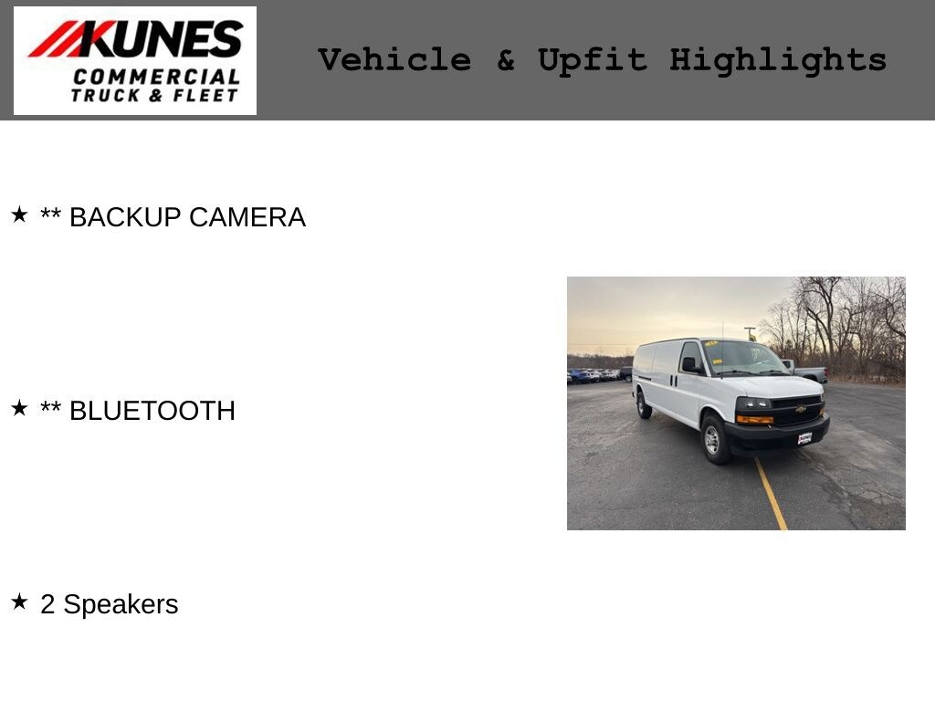 Used 2023 Chevrolet Express 2500 Work Van Cargo Van Extended Cargo Van