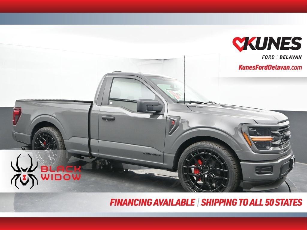 New 2025 Ford F-150 SCA Black Widow SR Supercharged Truck Regular Cab