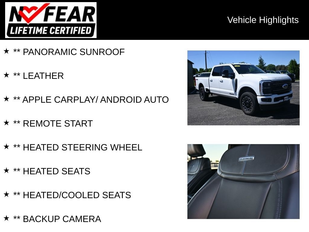 Certified 2026 Ford F-250 Platinum Truck Crew Cab