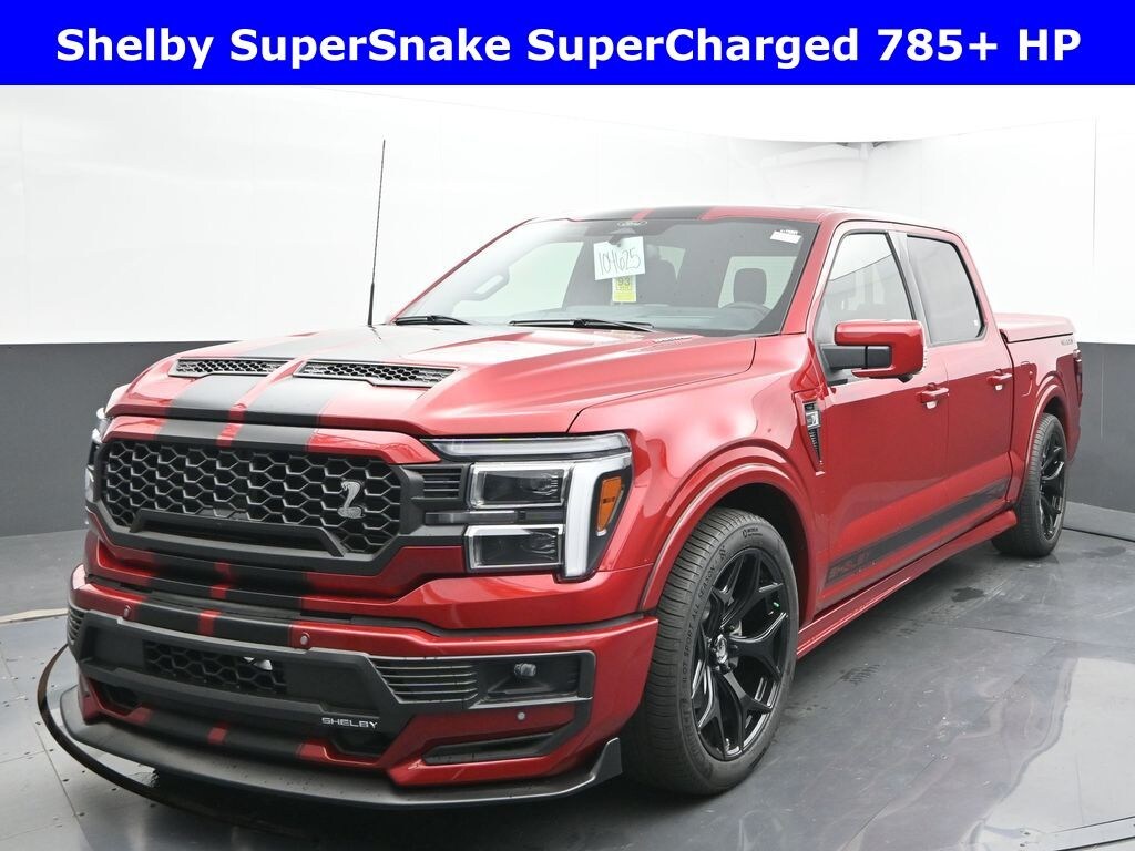 New 2025 Ford F-150 Shelby Supersnake Supercharged 785+HP Truck SuperCrew Cab