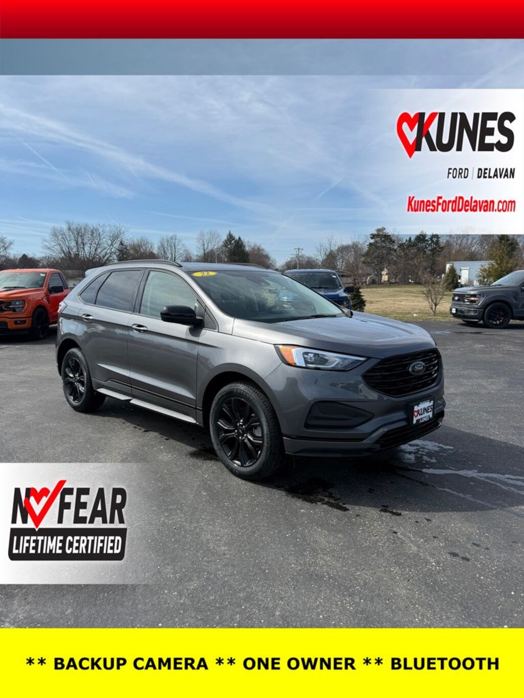 Certified 2022 Ford Edge SE SUV