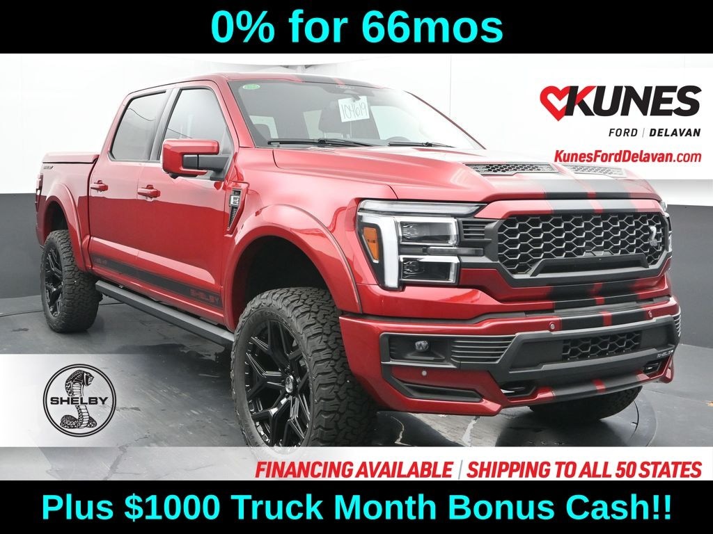 New 2025 Ford F-150 Shelby Supercharged 785+HP Truck SuperCrew Cab